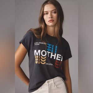 MOTHER size small Graphic T-Shirt in vintage black. SOLD OUT ONLINE!